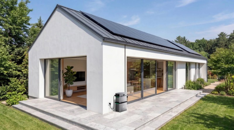 Installation balcon SolarFlow