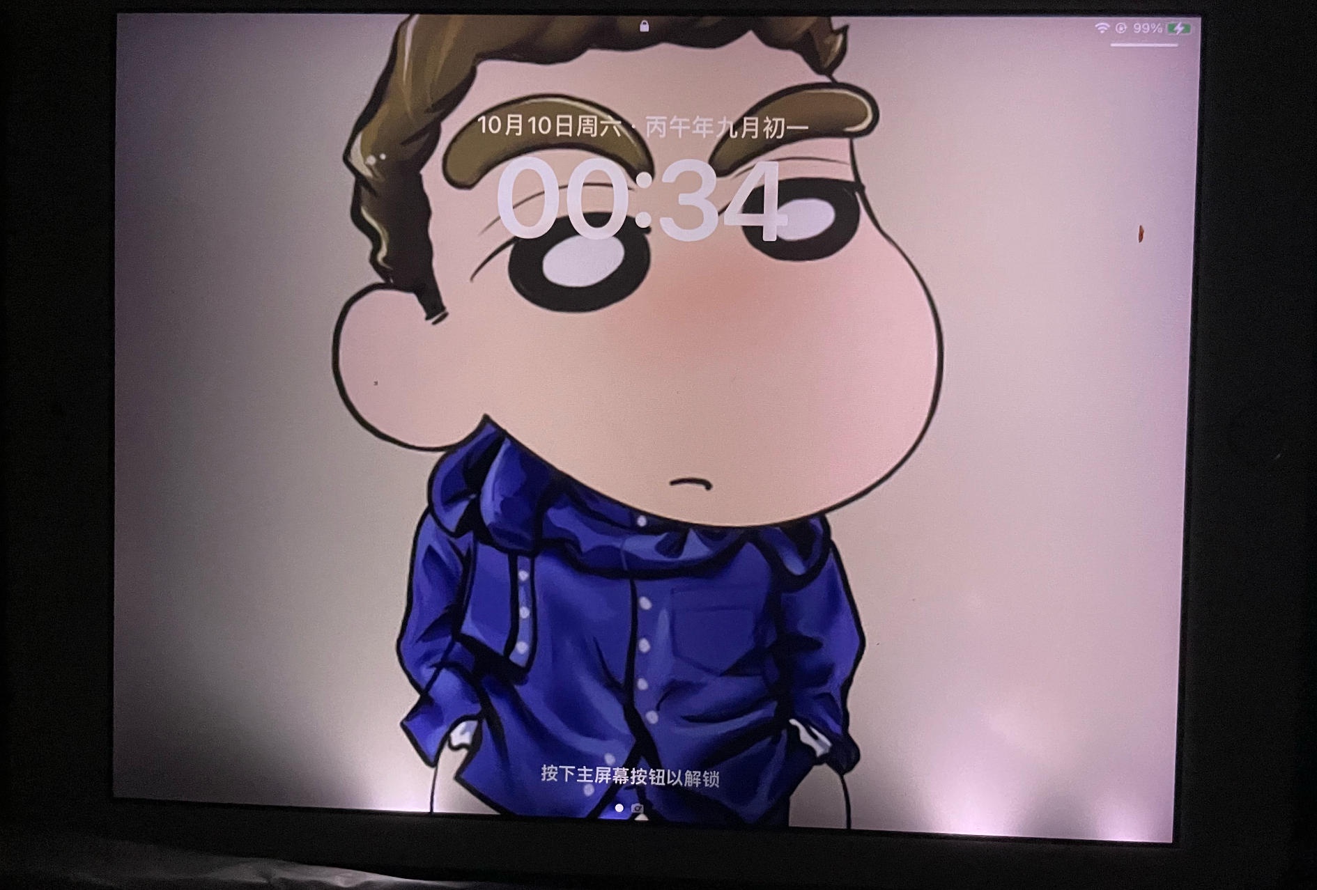 带着舞台灯的战损版iPad